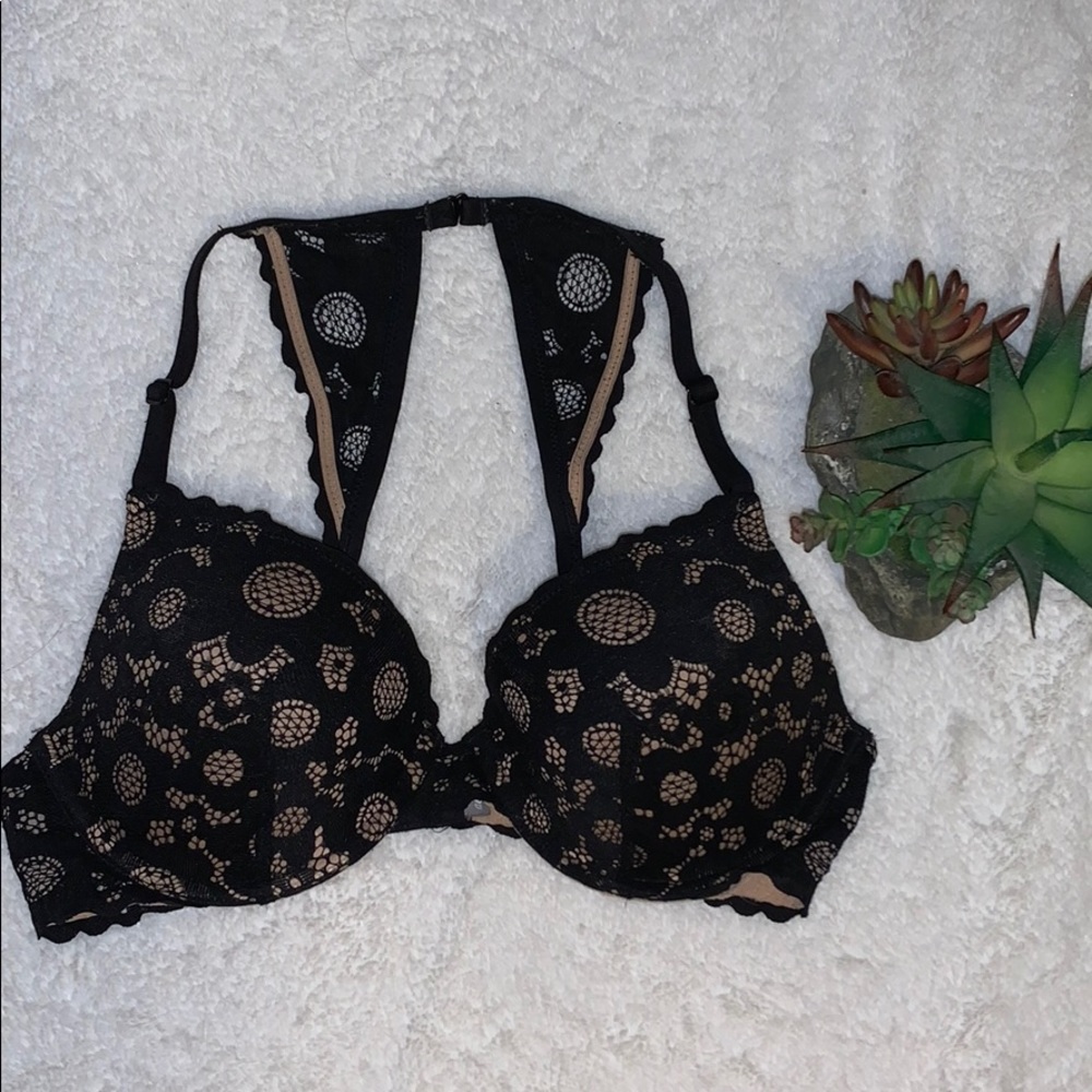 Aerie black lace bra